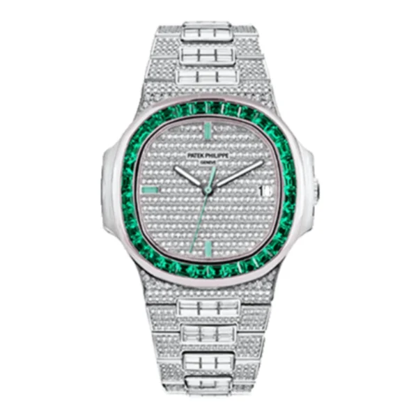 Emerald Bezel 5711 Replica