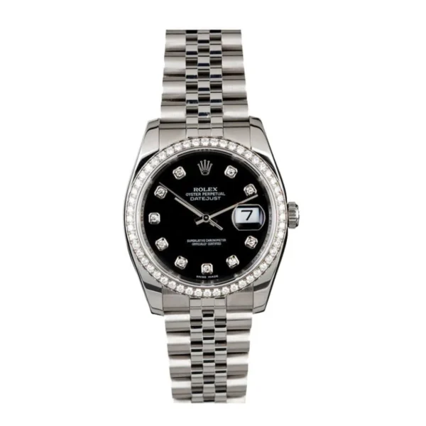 Rolex Datejust 116234 Stainless Steel Black Dial Replica