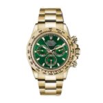 Rolex Cosmograph Daytona Oyster Yellow Gold Green Dial 116508-0013 Replica