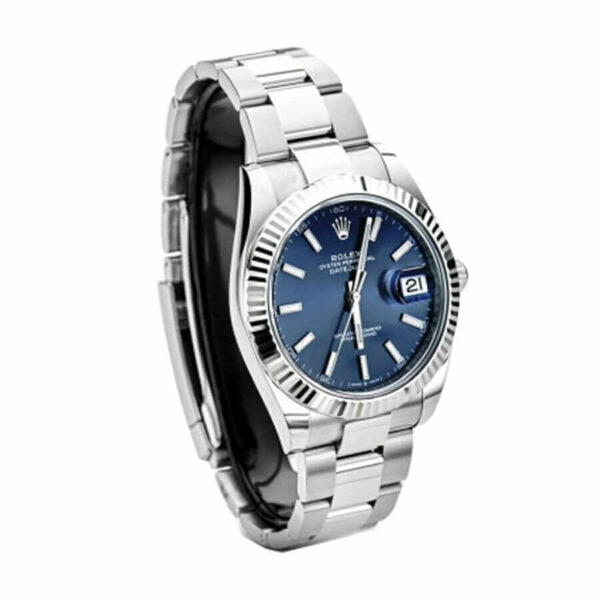 Rolex Datejust Blue Dial Steel Replica