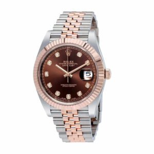 rolex-datejust-ii-126331-rose-gold-steel-chocolate-diamond-dial-replica.jpg