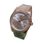 Rolex Day-Date 228235 AR Rose Gold Wrapped Rhodium Dial Replica