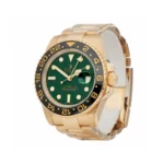 Rolex GMT-Master II 11678LN Yellow Gold Green Dial oyster Replica