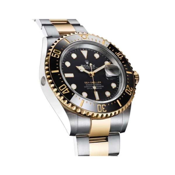 Rolex Sea-Dweller Two Tone Black Dial 126603-0001 Oyster Replica