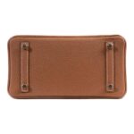 Hermès Birkin 25 with gold-plated hardware, fully hand-stitched togo