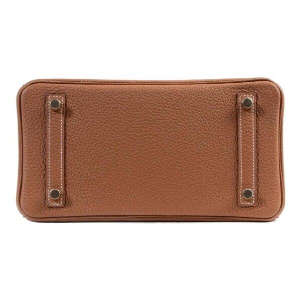Hermès Birkin 25 with gold-plated hardware, fully hand-stitched togo