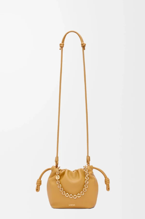 Mini Flamenco purse in mellow nappa lambskin