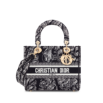 MEDIUM LADY D-LITE BAG Embroidery