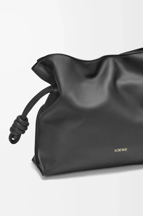 Medium Flamenco clutch in nappa calfskin