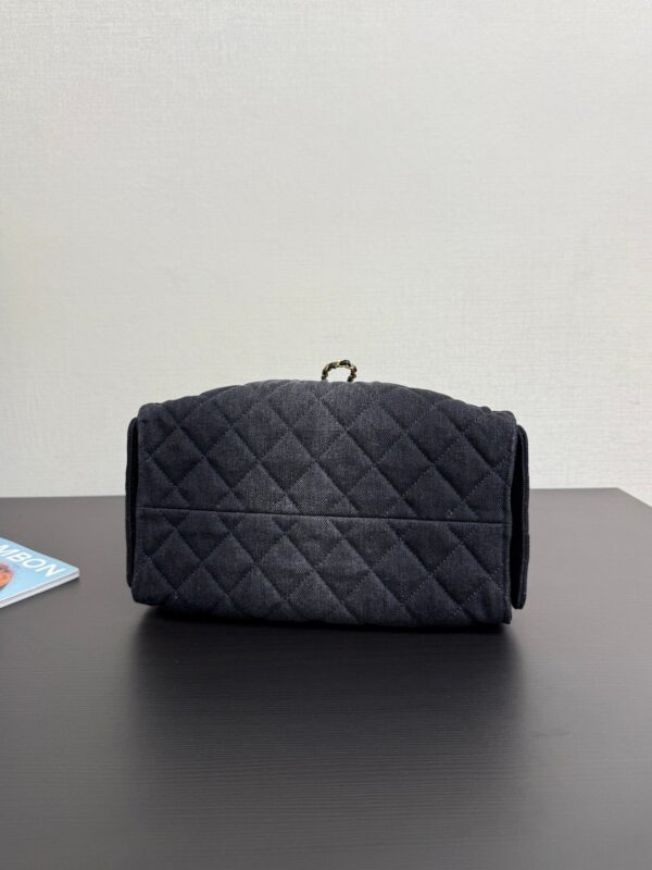 CHANEL 25 small denim handbag