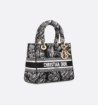 MEDIUM LADY D-LITE BAG Embroidery