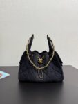 CHANEL 25 small denim handbag