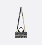 East-West Dior Book Tote with strap