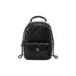 CHANEL MINI BACKPACK BLACK