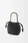 Mini Flamenco purse in mellow nappa lambskin