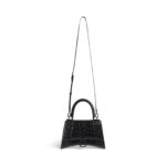 HOURGLASS Small Embossed Tote Bag