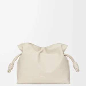 Medium Flamenco clutch in nappa calfskin