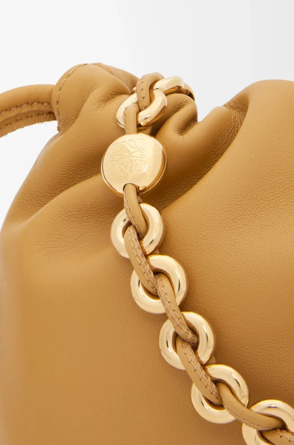 Mini Flamenco purse in mellow nappa lambskin