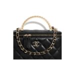 CHANEL 24S BOX WITH ACRYLIC TOP HANDLE