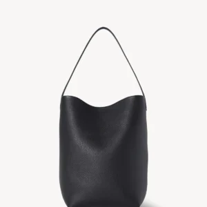 Medium N/S Park Tote Bag in Leather