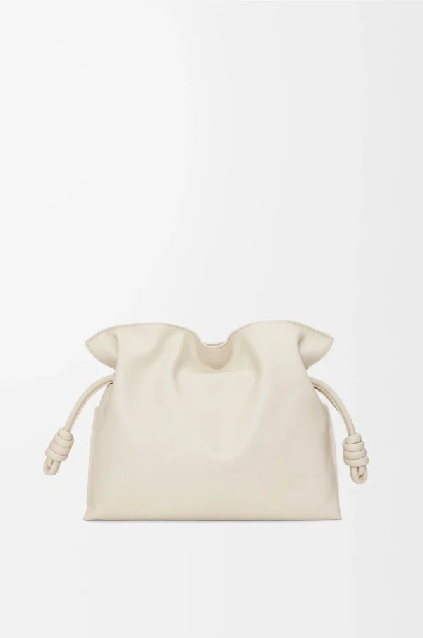 Medium Flamenco clutch in nappa calfskin