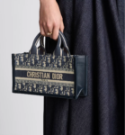East-West Dior Book Tote with strap