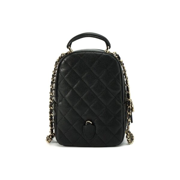 CHANEL MINI BACKPACK BLACK