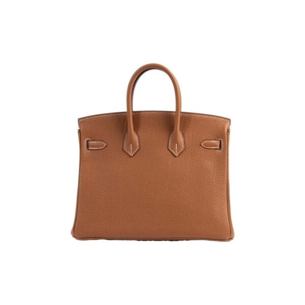 Hermès Birkin 25 with gold-plated hardware, fully hand-stitched togo