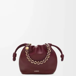 Mini Flamenco purse in mellow nappa lambskin